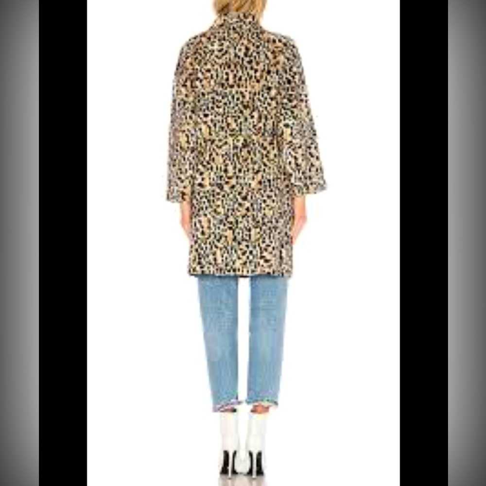 HM leopard coat